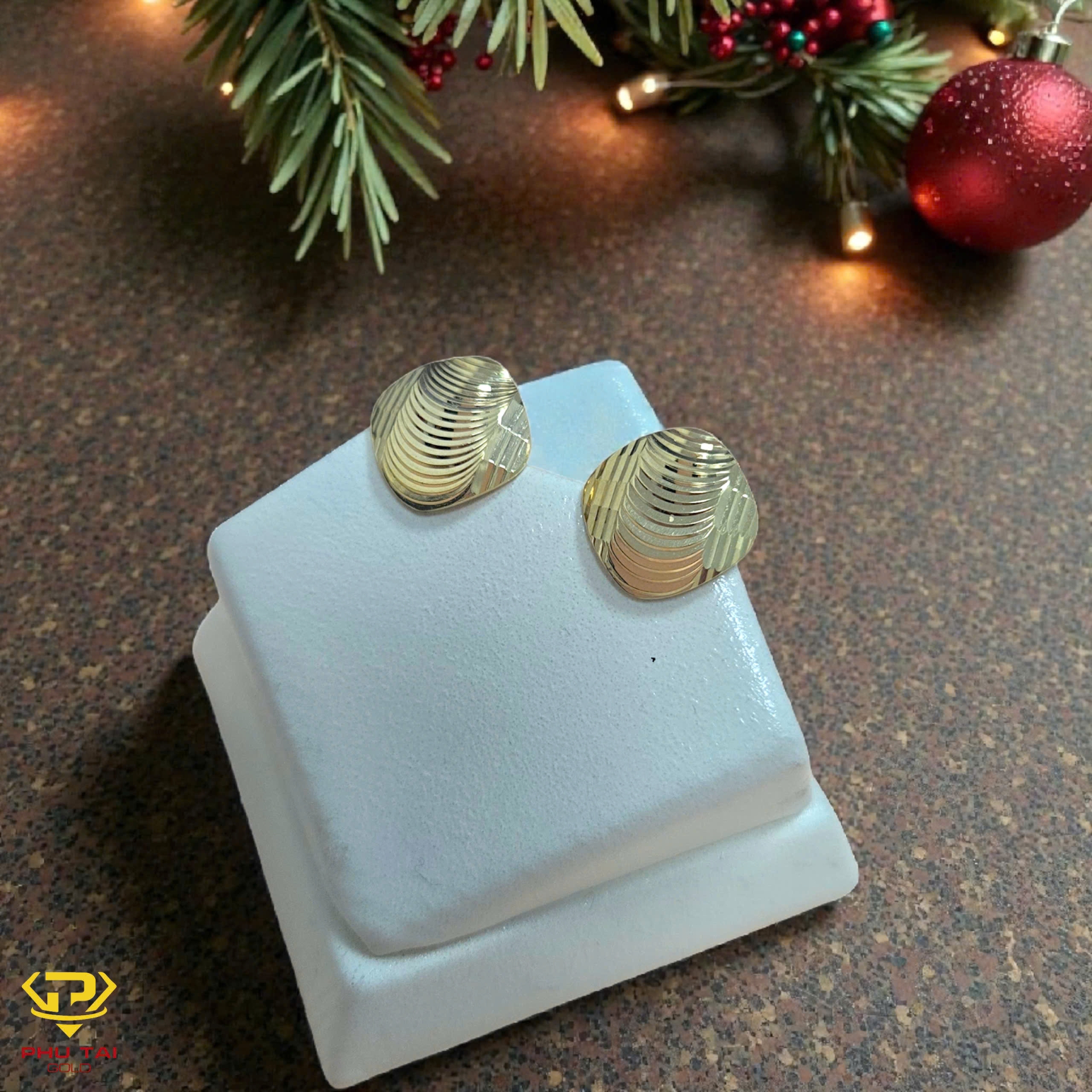 Bông tai vàng tây (mã BT 102412)